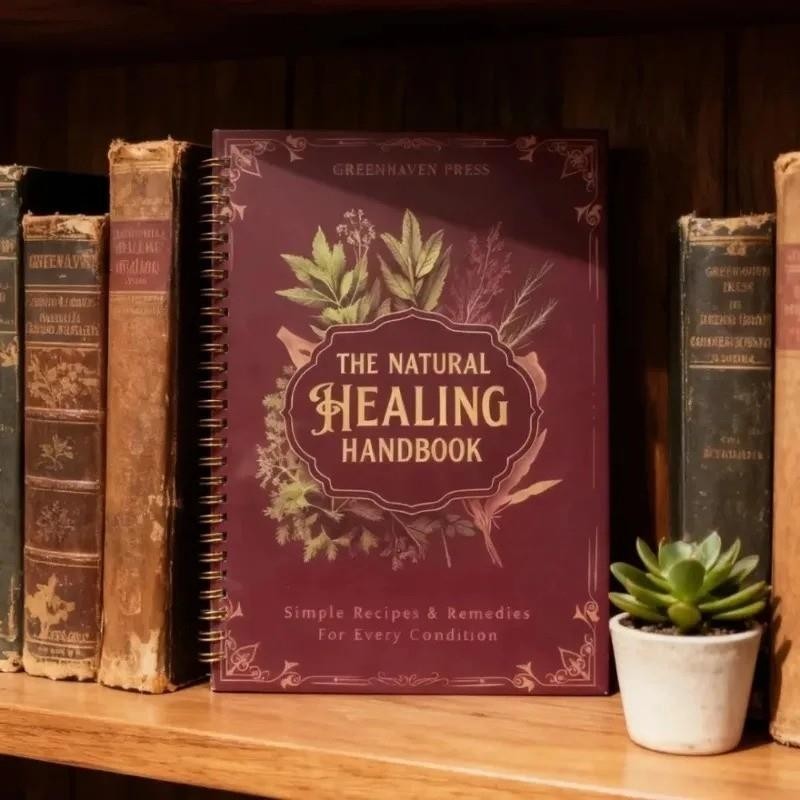 The Natural Healing Handbook – Ancient Herbal Remedies Spiral-Bound Guide