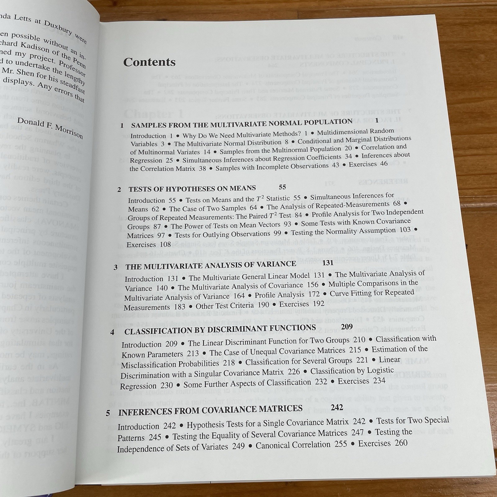 Multivariate Statistical Methods 4th Edition Morrison Statistics Hardcover 2005