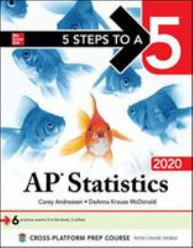 5 Steps to a 5: AP Statistics 2020 – 9781260455892, paperback, Corey Andreasen