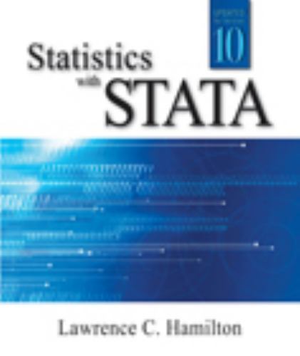 Statistics with STATA: Version 10 – Hamilton, 9780495557869, paperback